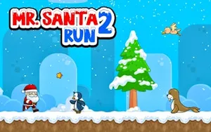 Mr Santa Run 2 - addictive game, play online free, no download