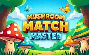Mushroom Match Master - match-3 game, play online free, no download