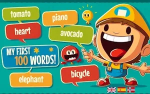 My First 100 Words - educational game, play online free, no download