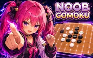 Noob Gomoku - board game, play online free, no download