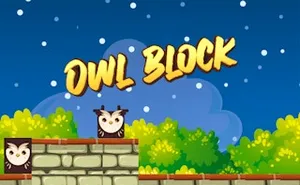 Owl Block - adventure game, play online free, no download