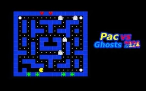 Pac vs Ghosts 2024 - arcade game, play online free, no download