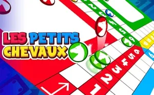 Petits Chevaux Small Horses - board game, play online free, no download