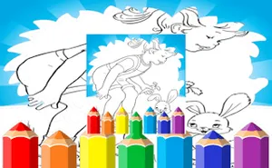 Pictures to Paint for Kids - junior game, play online free, no download