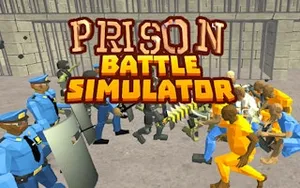 Battle Simulator - Police Prison - action game, play online free, no download