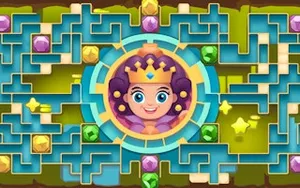 Queen of the Maze - puzzle game, play online free, no download
