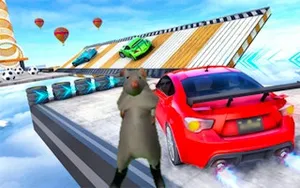Rato Milton Extreme Ramp Stunts - driving game, play online free, no download