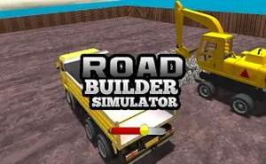Road Builder Simulator - driving game, play online free, no download