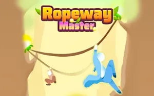 Ropeway Master - puzzle game, play online free, no download