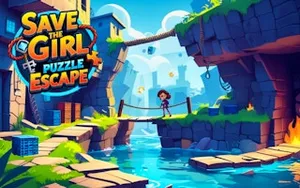 Save the Girl Puzzle Escape - puzzle game, play online free, no download