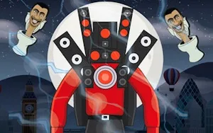 Skibidi Survival Challenge - action game, play online free, no download