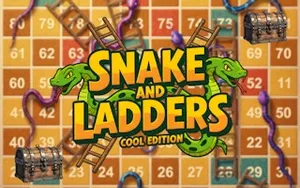 Snake and Ladders - Cool Edition - board game, play online free, no download