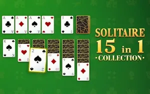 Solitaire 15 in 1 Collection - board game, play online free, no download