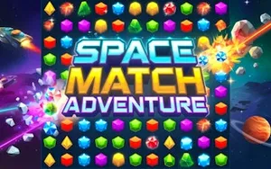 Space Match Adventure - match-3 game, play online free, no download