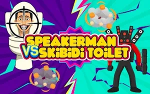 Speakerman Vs Skibidi Toilet - skibidi-toilet game, play online free, no download