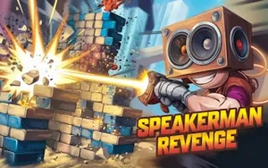 Speakerman Revenge - action game, play online free, no download