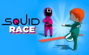 Squid Race - action game, play online free, no download