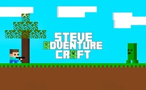 Steve Adventurecraft - arcade game, play online free, no download