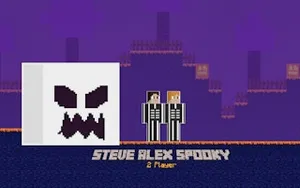 Steve Alex Spooky - 2 Player - arcade game, play online free, no download