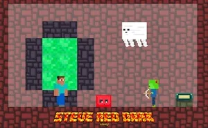 Steve Red Dark - arcade game, play online free, no download