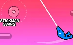 Stickman Swing Hook - arcade game, play online free, no download
