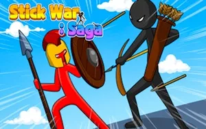 Stick War Saga - stickman game, play online free, no download