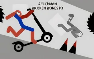 Stickman Broken Bones io - action game, play online free, no download