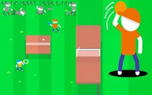 Stickman Ping Pong 2 - stickman game, play online free, no download