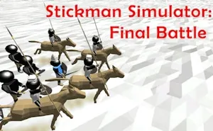 Stickman Simulator Final Battle - strategy game, play online free, no download