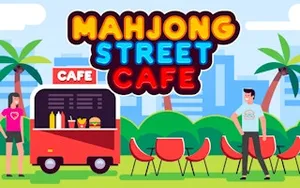 Mahjong Street Cafe - board game, play online free, no download