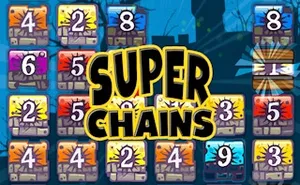 Super Chains - math game, play online free, no download