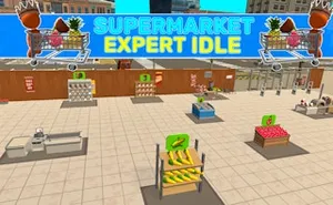 Supermarket Expert Idle - money game, play online free, no download