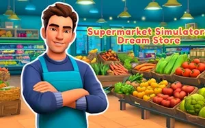 Supermarket Simulator Dream Store - simulation game, play online free, no download