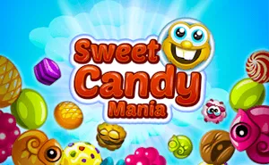 Sweet Candy Mania - match-3 game, play online free, no download