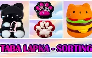 Taba Lapka - Sorting - match-3 game, play online free, no download