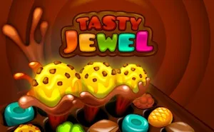 Tasty Jewel - match-3 game, play online free, no download