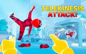 Telekinesis Attack - arcade game, play online free, no download