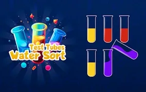 Test Tubes. Water Sort - puzzle game, play online free, no download