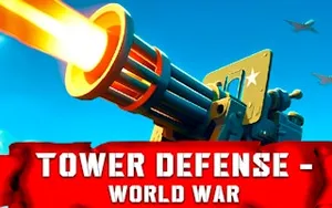 Tower Defense - World War - strategy game, play online free, no download