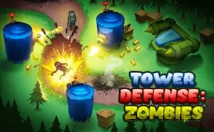 Tower Defense Zombies - strategy game, play online free, no download