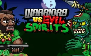 Warriors VS Evil Spirits - arcade game, play online free, no download