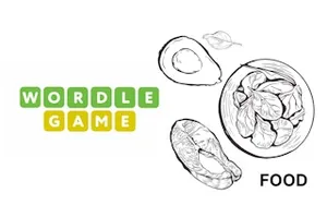 Wordle Food - puzzle game, play online free, no download