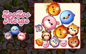 ZooZoo Merge - 2048 game, play online free, no download